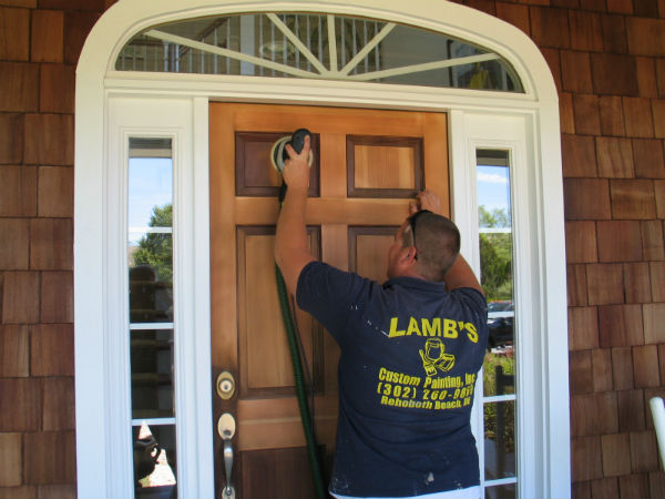 Cedar Home Exterior Cleaning, Softwashing and Restoraton Project - Rehoboth Beach | Lamb's Custom Painting