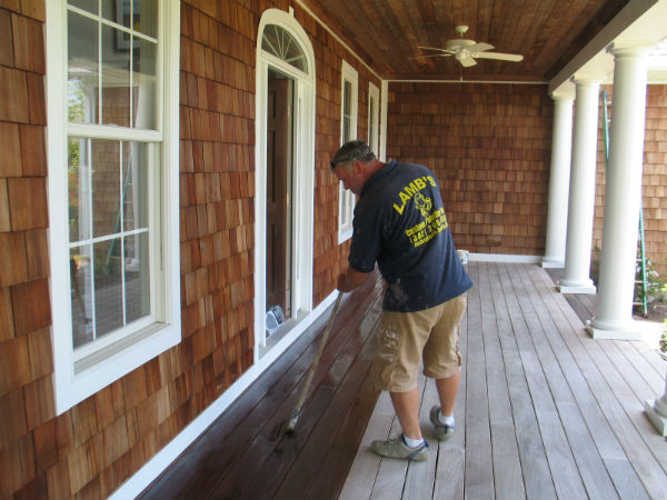 RCedar Home Exterior Cleaning, Softwashing and Restoraton Project - Rehoboth Beach | Lamb's Custom Painting