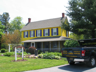 Homestead bed and breakfast exterior wash and paint rehoboth beach cover