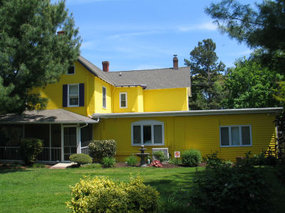 Homestead bed and breakfast exterior wash and paint rehoboth beach paint