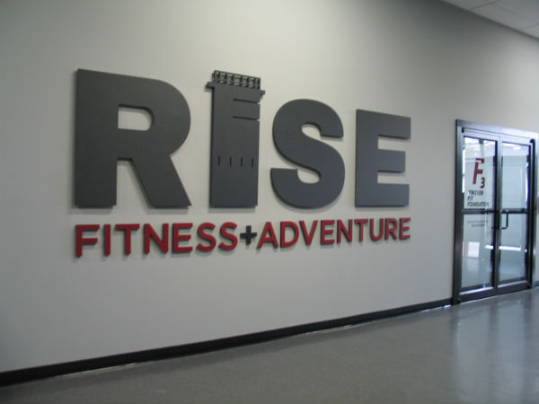 Commercial Interior painting rehoboth beach rise fitness and adventure