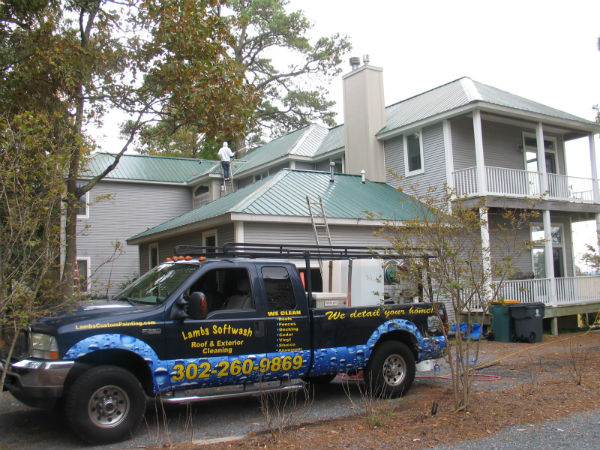 Roof restoration rehoboth beach yacht and country club clean