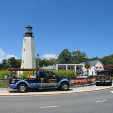 Rehoboth Beach Lighthouse Exterior Cleaning - Softwashing