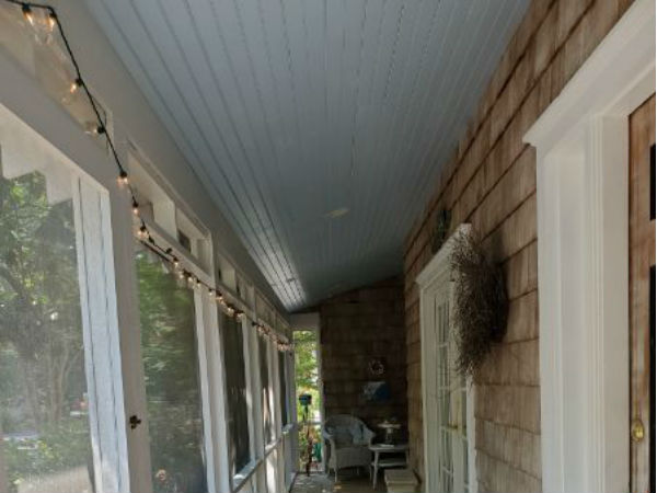 Rehoboth beach cedar home softwash and painting