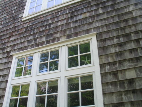 Rehoboth beach cedar home softwash and painting