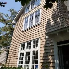 Rehoboth Beach Cedar Home Transformation: Softwash and Painting 5